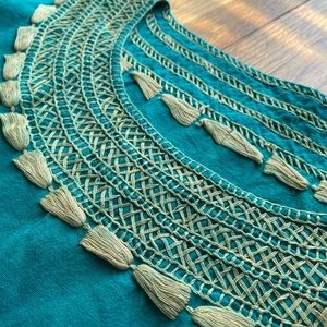 Linen Mexican embroider shirt